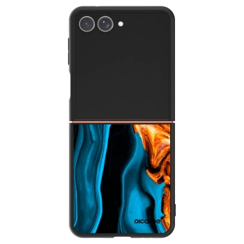 Obal pro Samsung Galaxy Z Flip7 5G - Gold blue