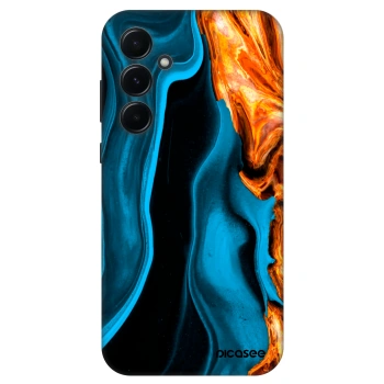 Obal pro Samsung Galaxy A55 5G A556B - Gold blue