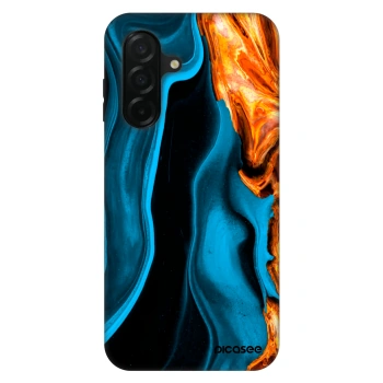 Obal pro Samsung Galaxy A26 5G A266B - Gold blue