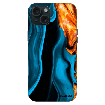 Obal pro Apple iPhone 15 Plus - Gold blue