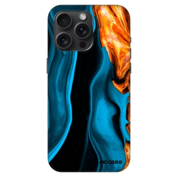 Obal pro Apple iPhone 15 Pro Max - Gold blue