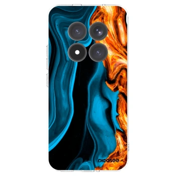 Picasee silikonový průhledný obal pro Xiaomi Redmi Note 15 Pro+ - Gold blue