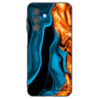 Picasee silikonový černý obal pro Samsung Galaxy A17 5G - Gold blue