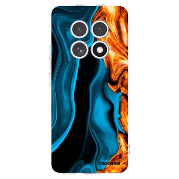 Picasee silikonový průhledný obal pro Xiaomi Redmi Note 15 - Gold blue