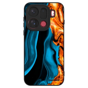 Obal pro OPPO Find X9 Pro - Gold blue