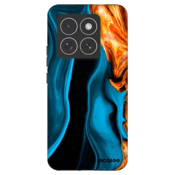 Picasee Fashion Case pro Xiaomi 14 Pro - Gold blue