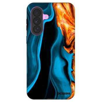 Picasee Fashion Case pro Samsung Galaxy A37 - Gold blue