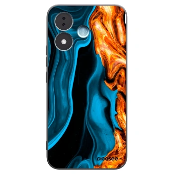 Picasee silikonový černý obal pro Xiaomi Redmi Note 17 5G - Gold blue