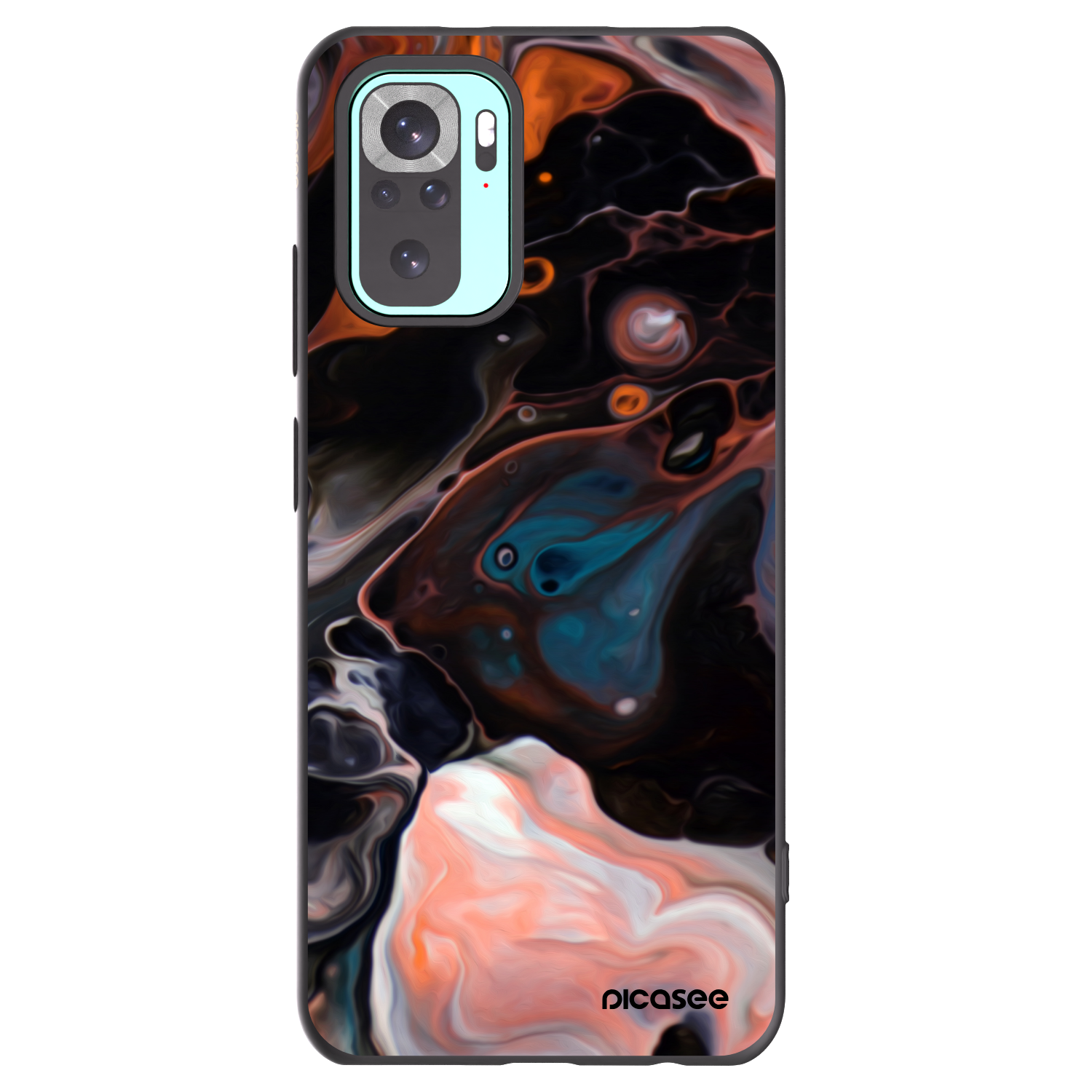 Picasee silikonový černý obal pro Xiaomi Redmi Note 10 Pro - Cream