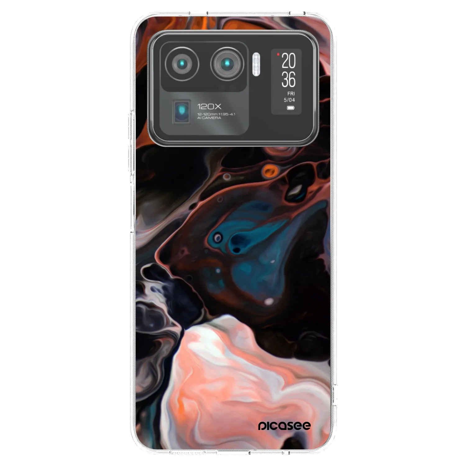 Picasee silikonový průhledný obal pro Xiaomi Mi 11 Ultra - Cream