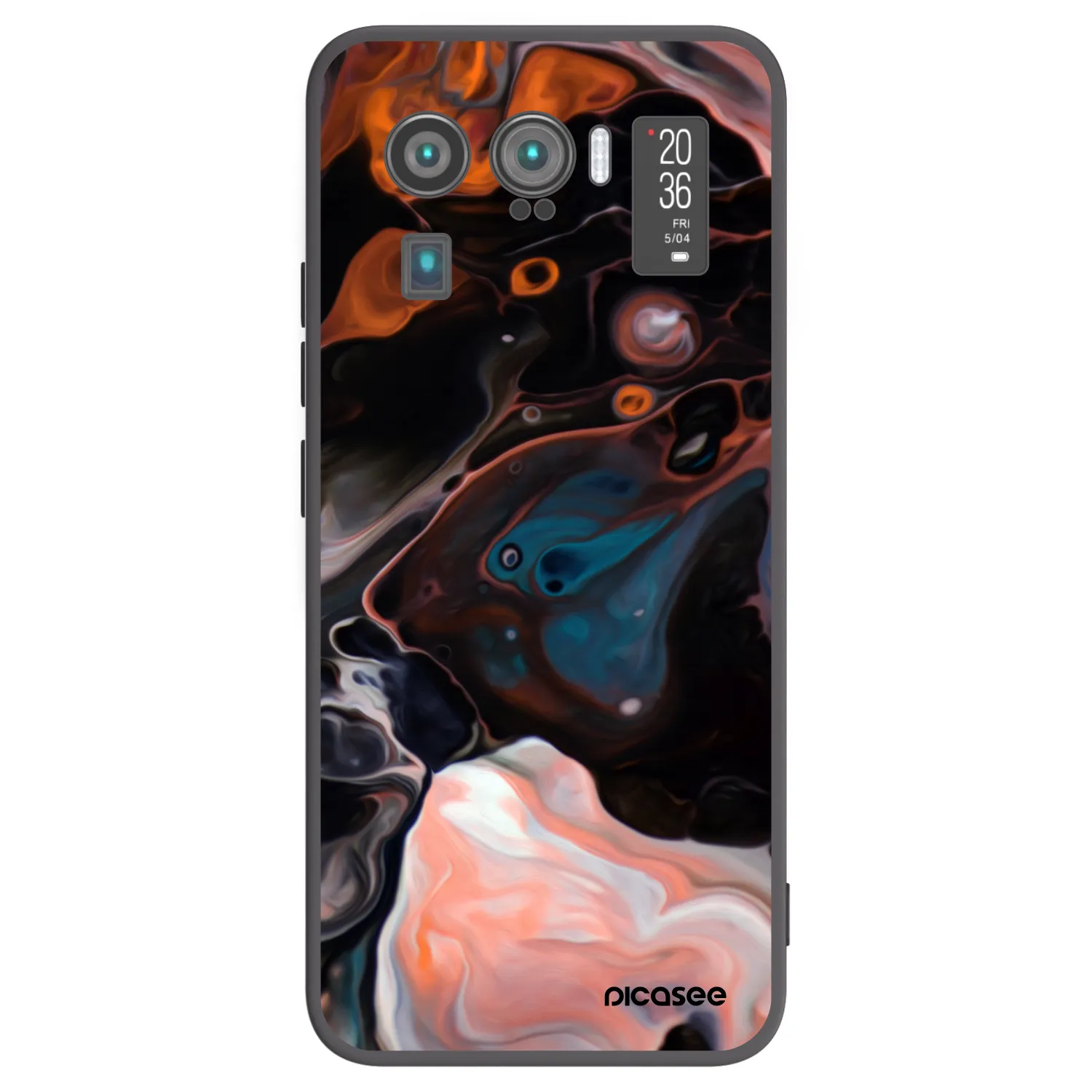 Picasee silikonový černý obal pro Xiaomi Mi 11 Ultra - Cream