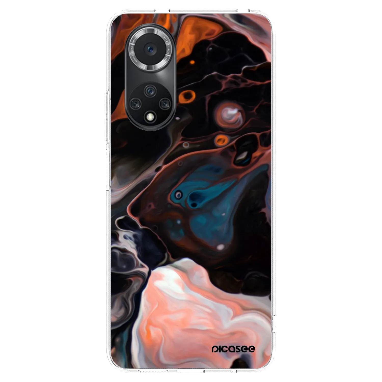 Picasee silikonový průhledný obal pro Huawei Nova 9 SE - Cream