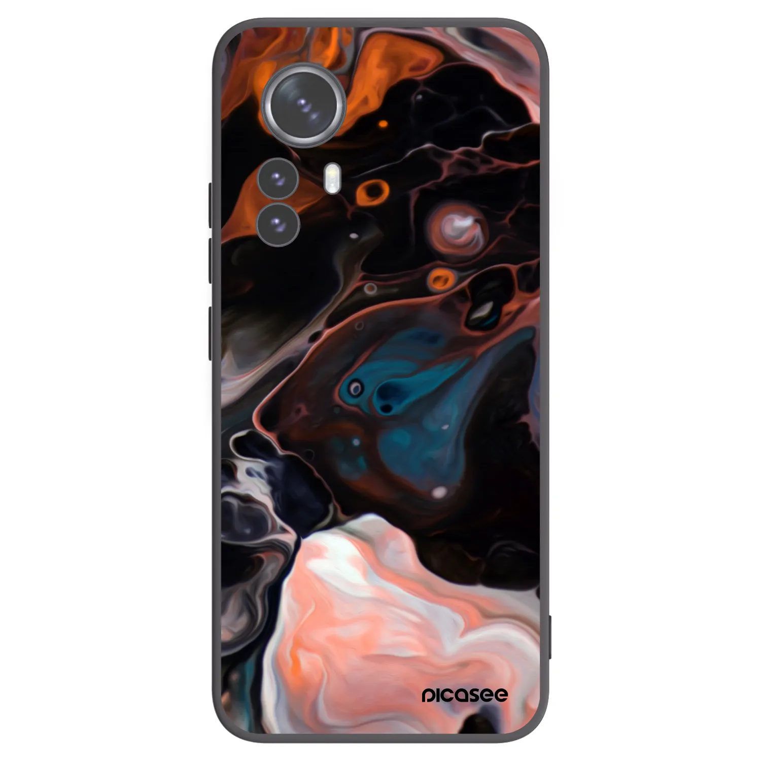 Picasee silikonový černý obal pro Xiaomi 12 Pro - Cream