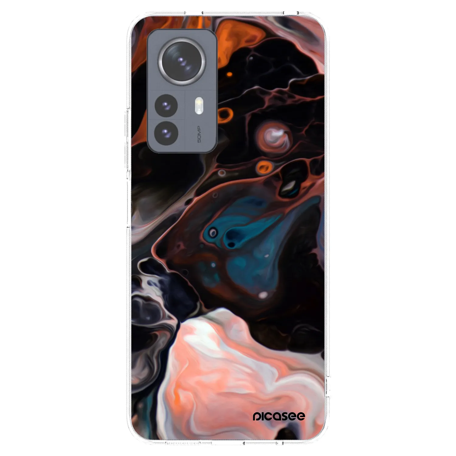 Picasee silikonový průhledný obal pro Xiaomi 12 Pro - Cream