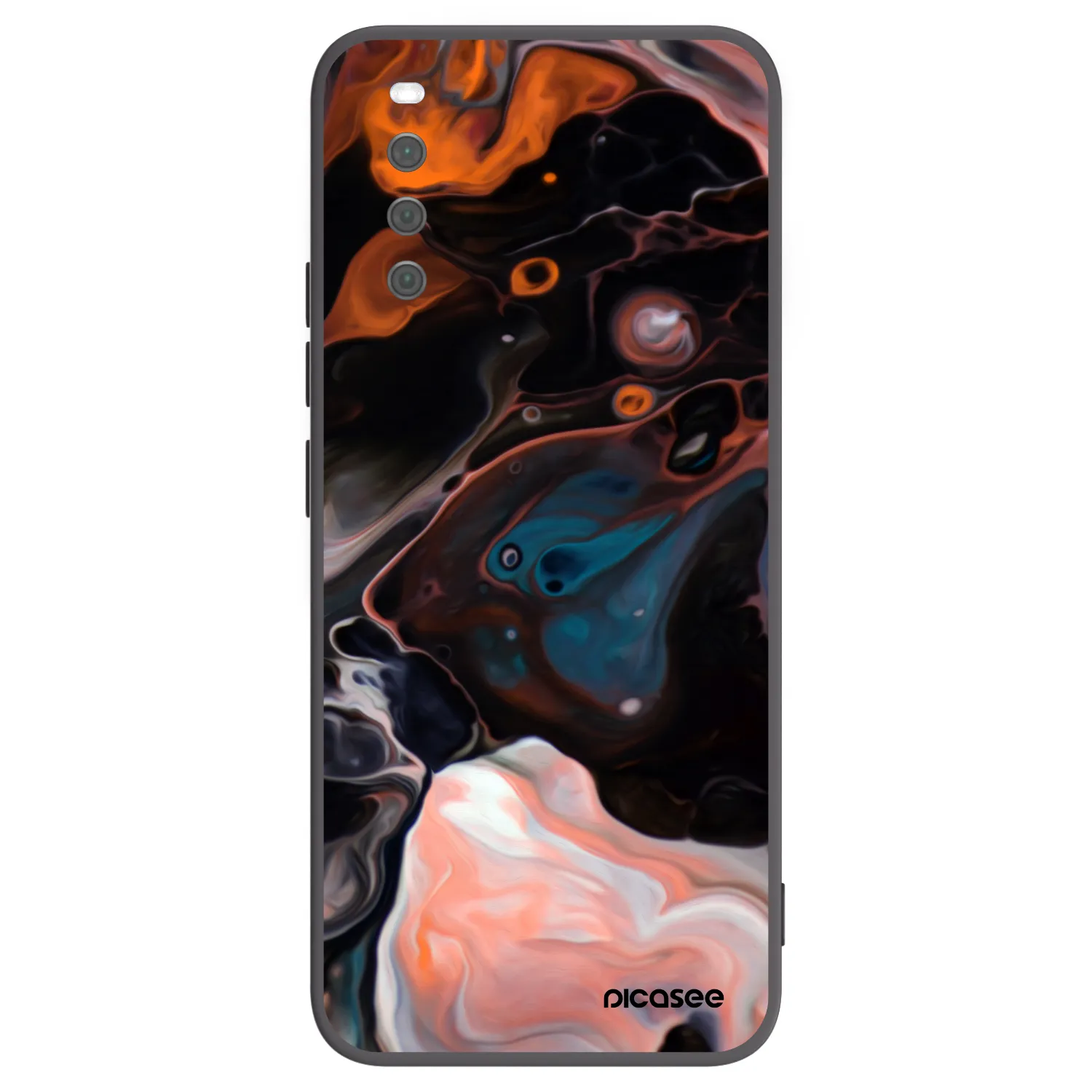 Picasee silikonový černý obal pro Sony Xperia 10 III - Cream