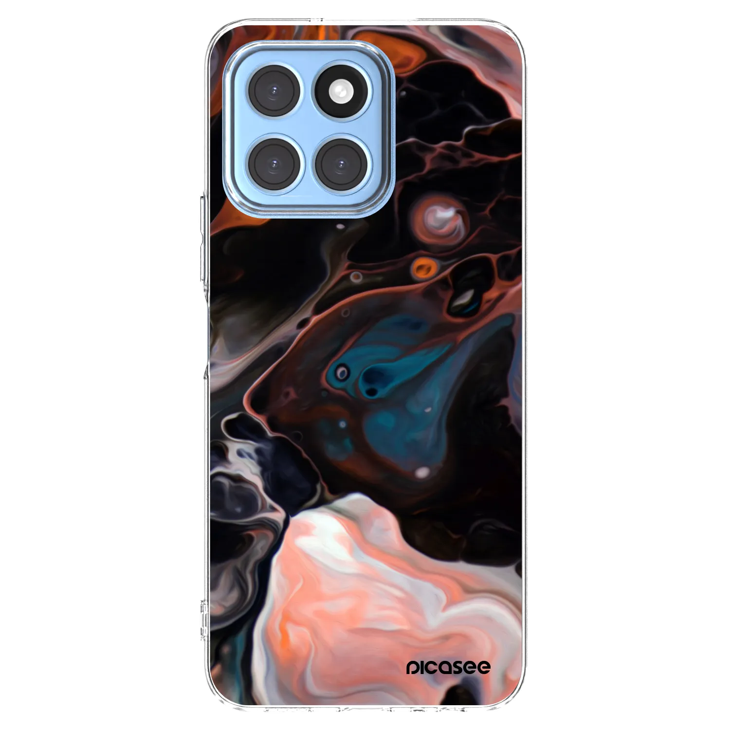 Picasee silikonový průhledný obal pro Honor X6 - Cream