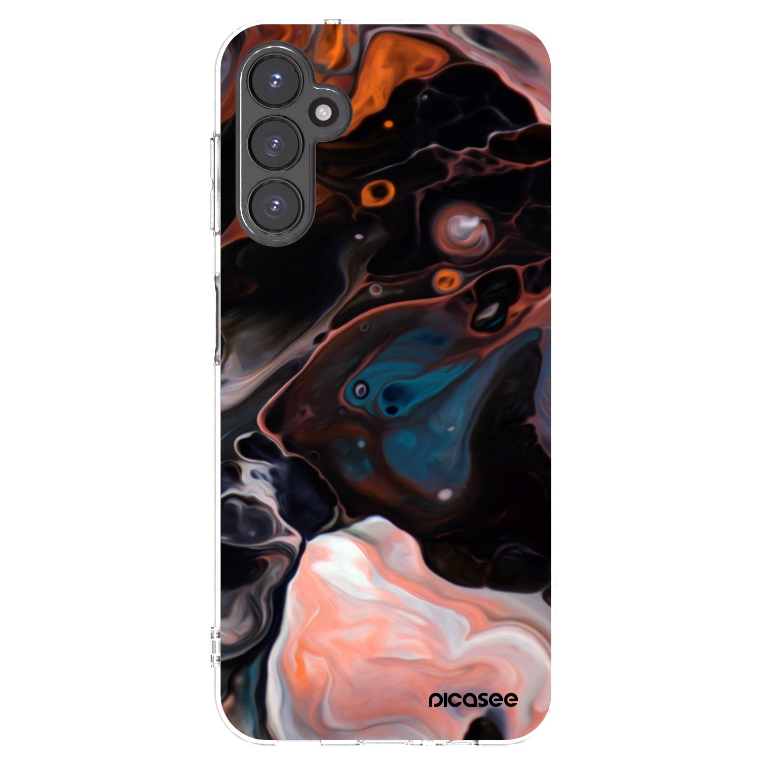 Picasee silikonový průhledný obal pro Samsung Galaxy A14 5G A146P - Cream