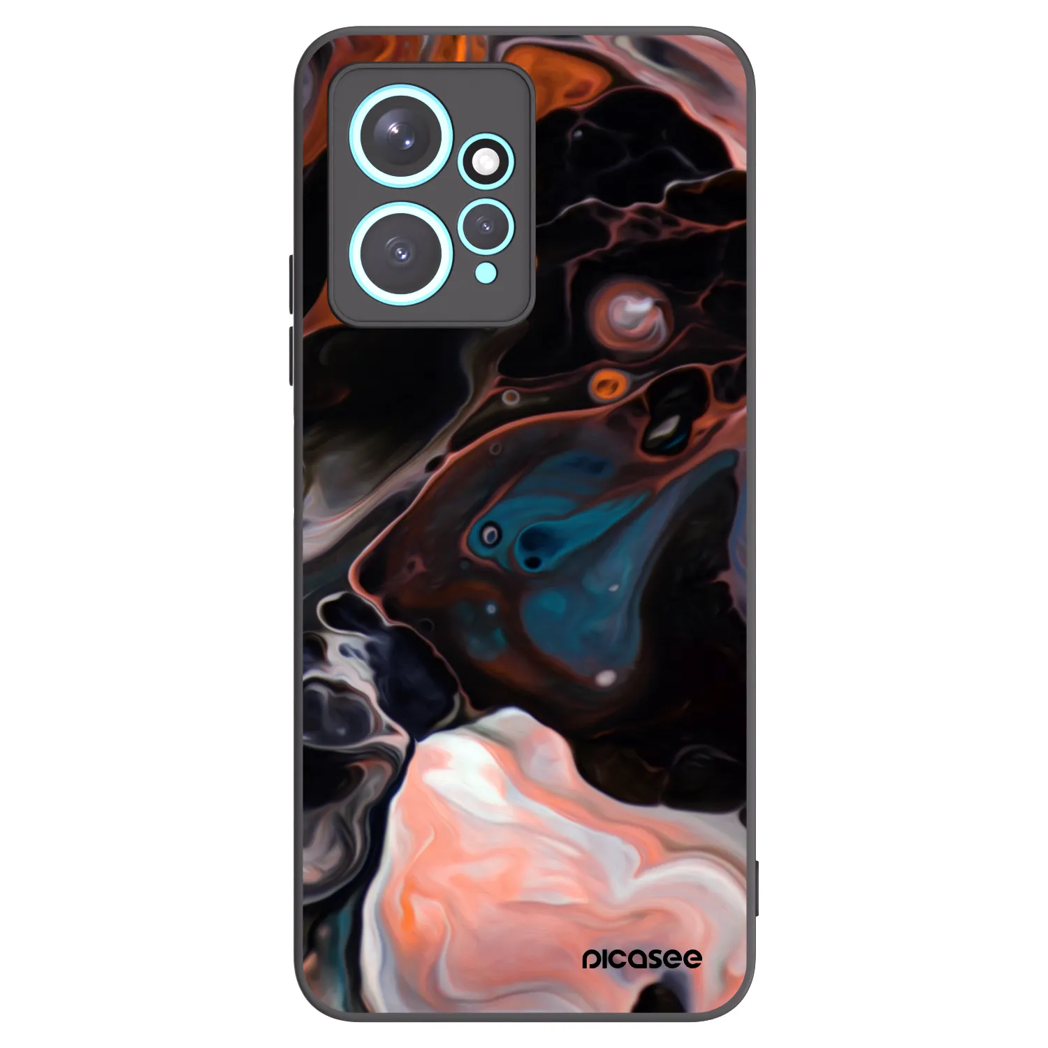 Picasee silikonový černý obal pro Xiaomi Redmi Note 12 4G - Cream