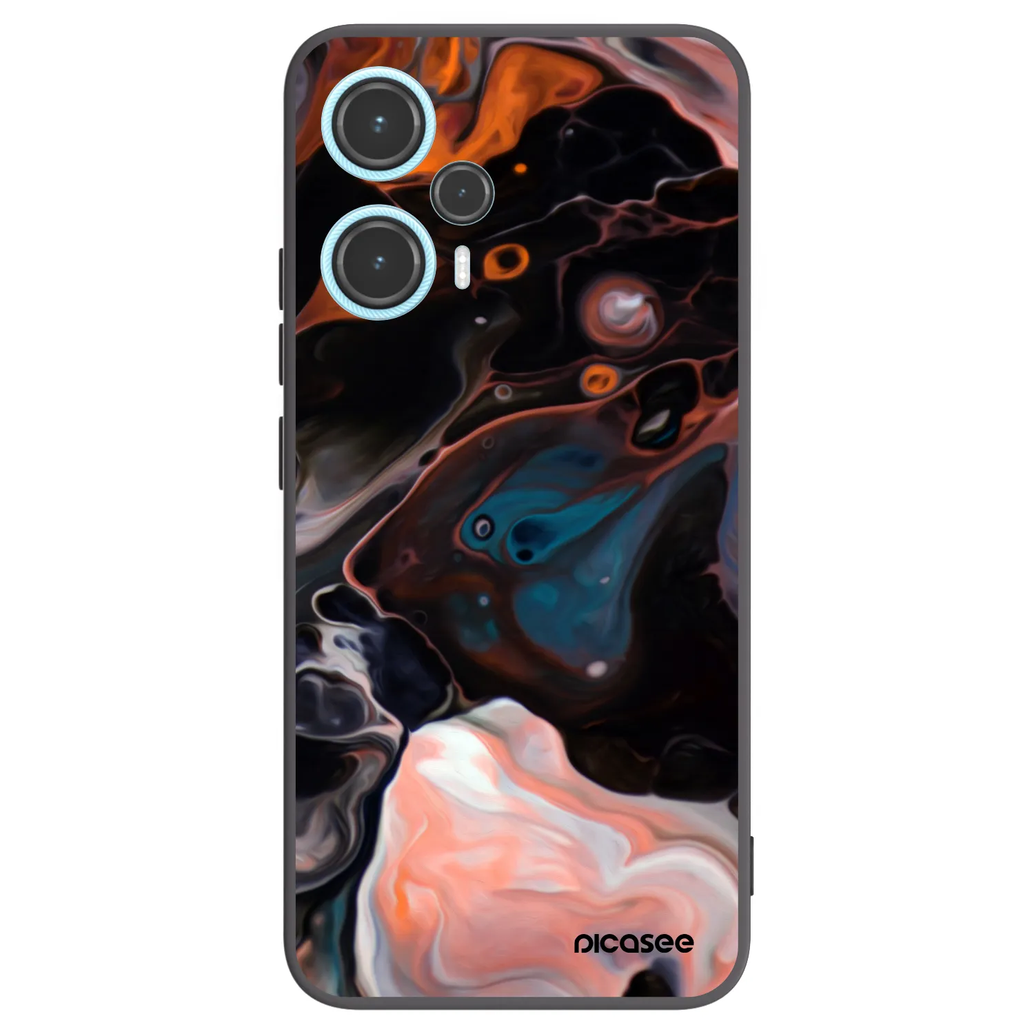 Picasee silikonový černý obal pro Xiaomi Poco F5 - Cream