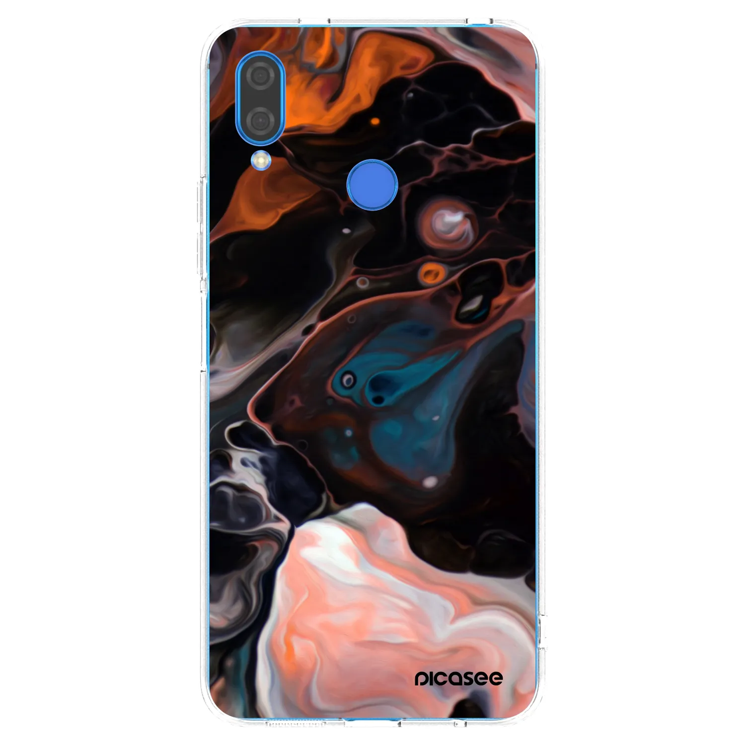 Picasee silikonový průhledný obal pro Huawei Nova 3i - Cream