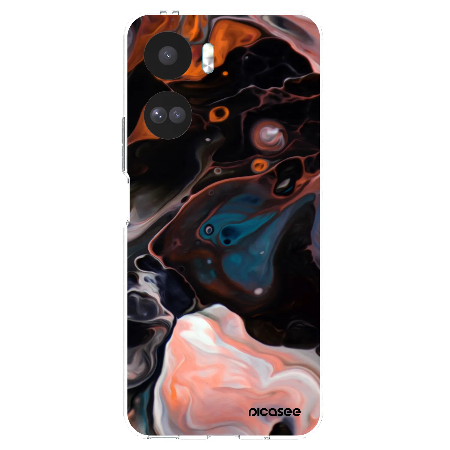 Picasee silikonový průhledný obal pro Honor 90 Lite 5G - Cream