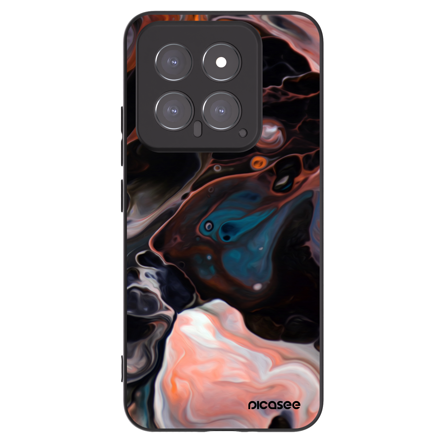 Picasee silikonový černý obal pro Xiaomi 14 - Cream