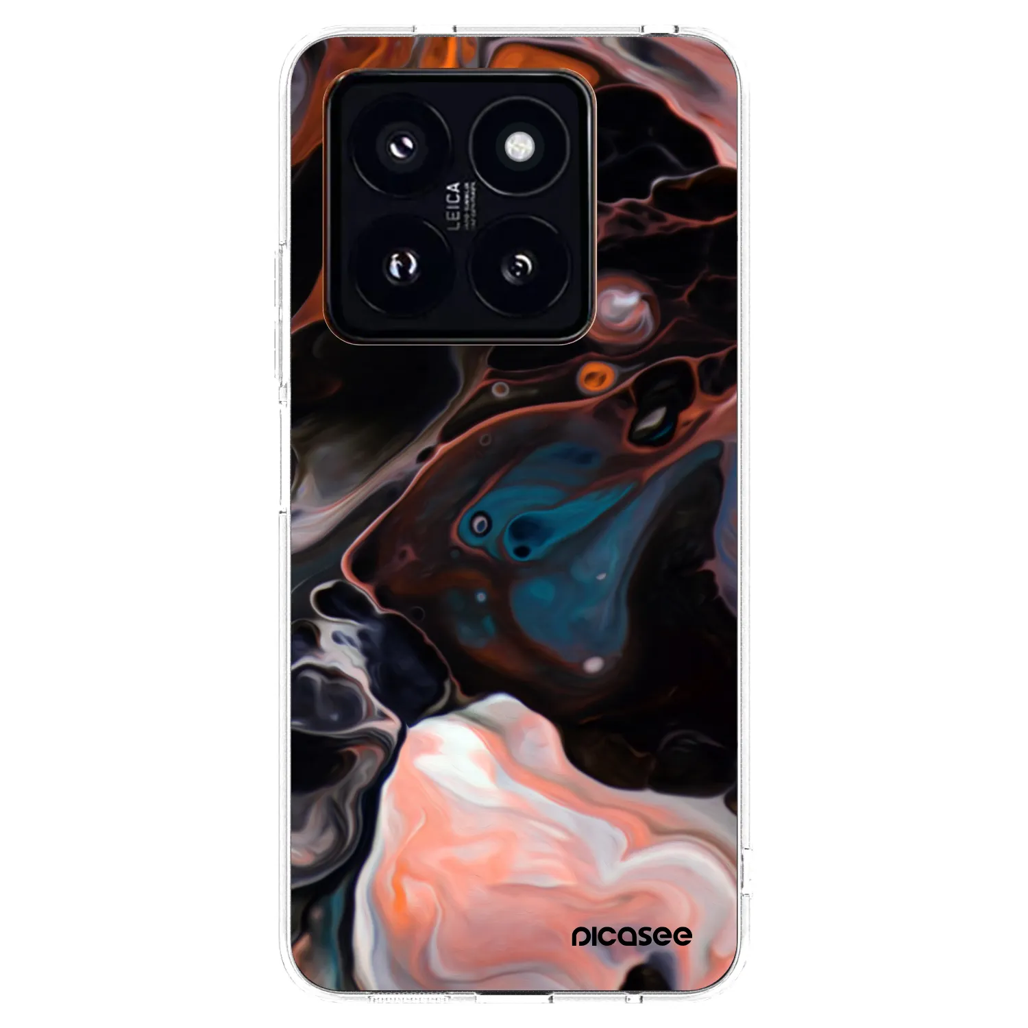 Picasee silikonový průhledný obal pro Xiaomi 14 Pro - Cream