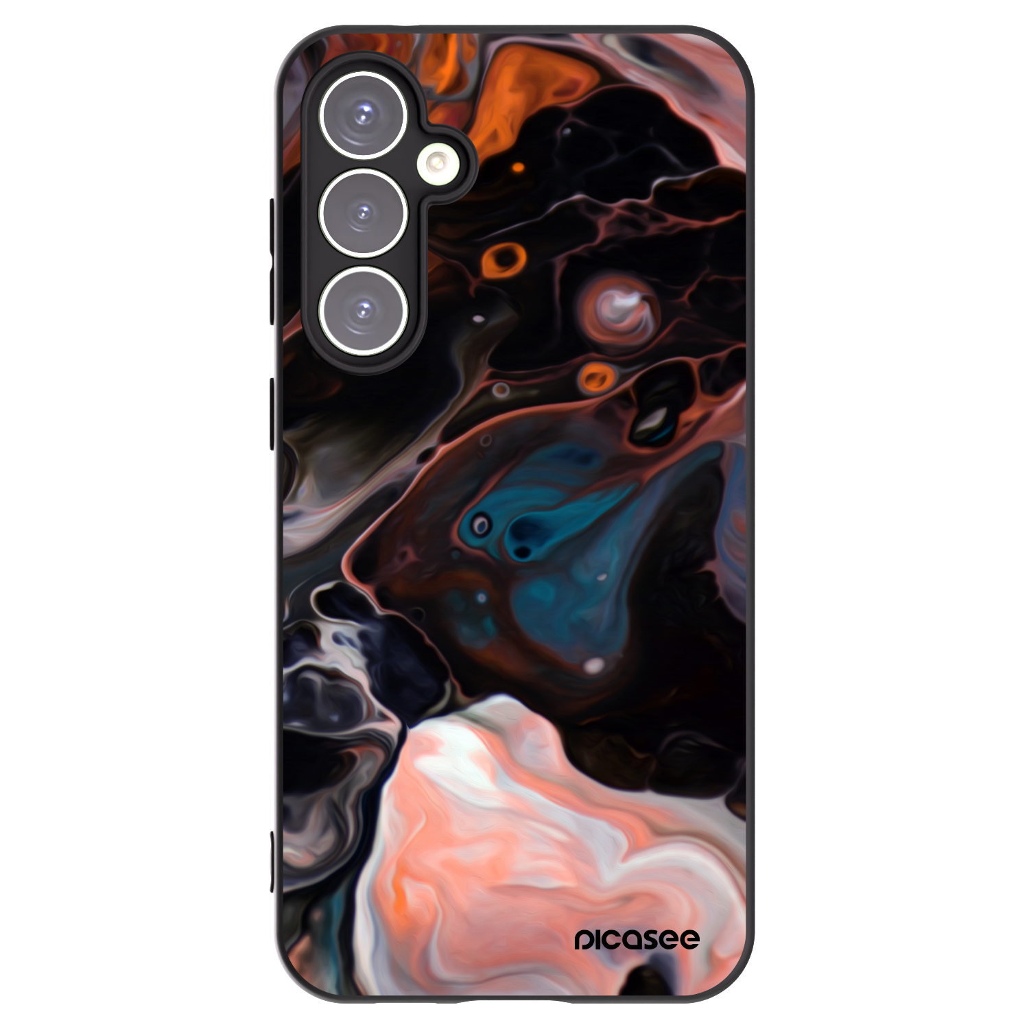 Picasee silikonový černý obal pro Samsung Galaxy S23 FE S711B - Cream