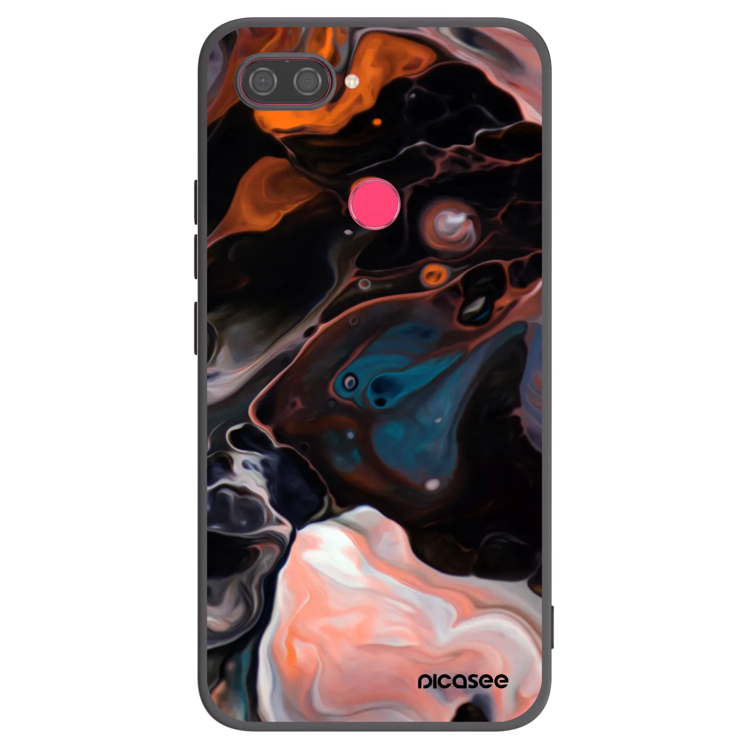 Picasee silikonový černý obal pro Xiaomi Mi 8 Lite - Cream