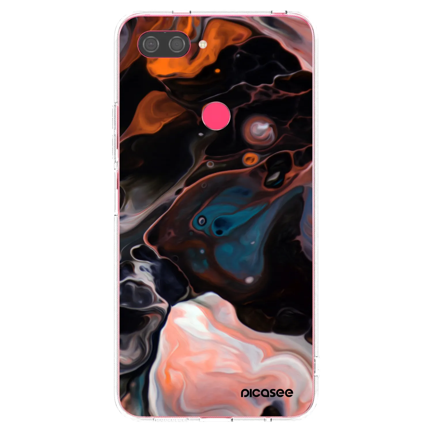 Picasee silikonový průhledný obal pro Xiaomi Mi 8 Lite - Cream