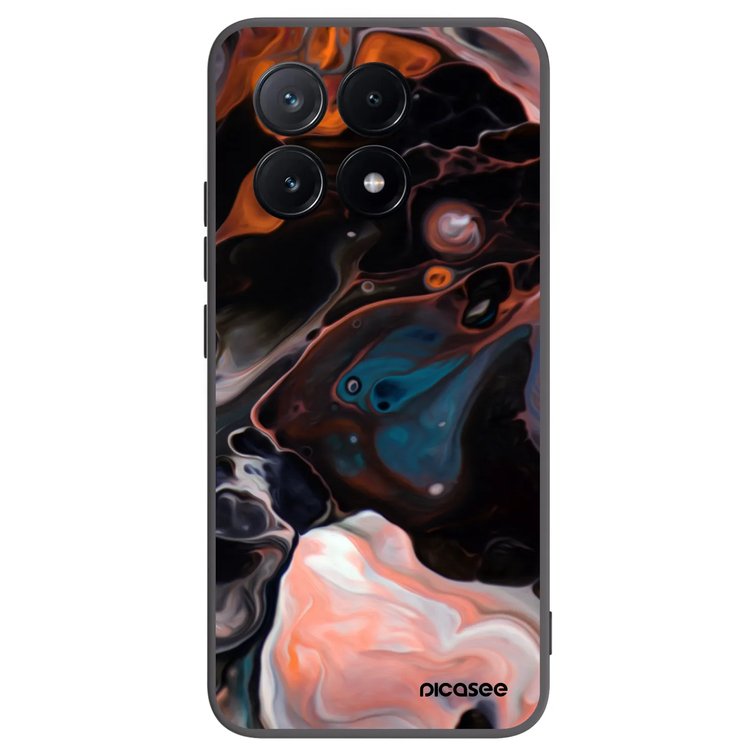 Picasee silikonový černý obal pro Xiaomi Poco X6 Pro - Cream