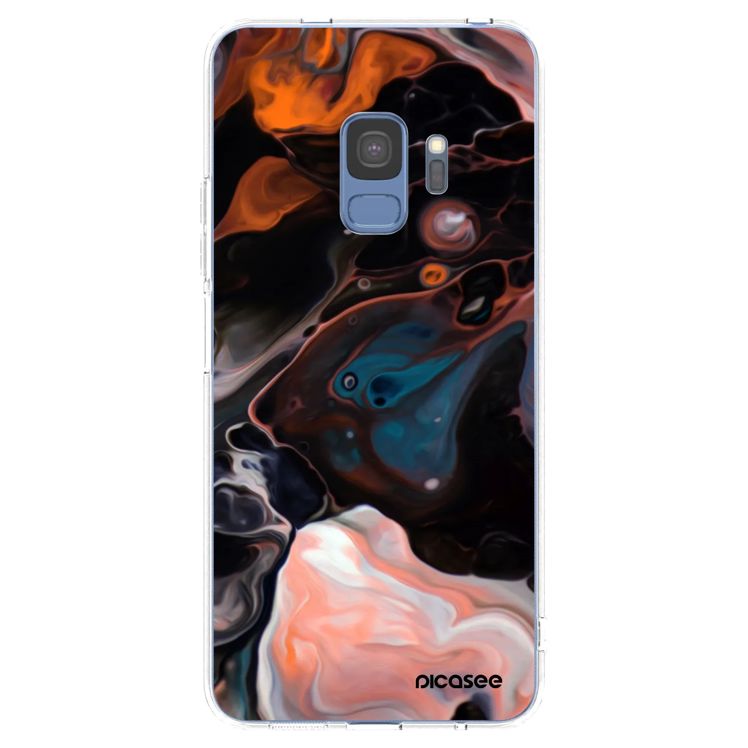 Picasee silikonový průhledný obal pro Samsung Galaxy S9 G960F - Cream