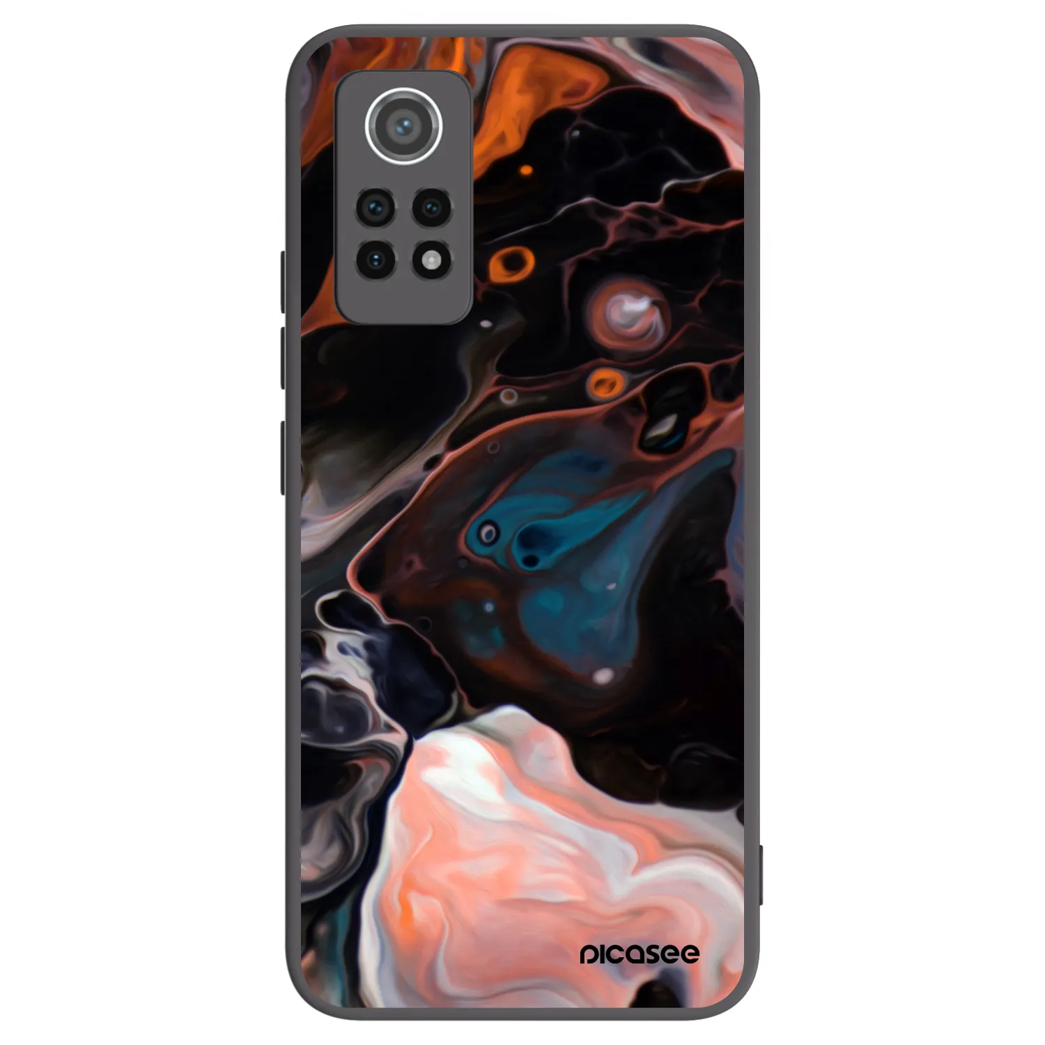 Picasee silikonový černý obal pro Xiaomi Redmi Note 12 Pro 4G - Cream