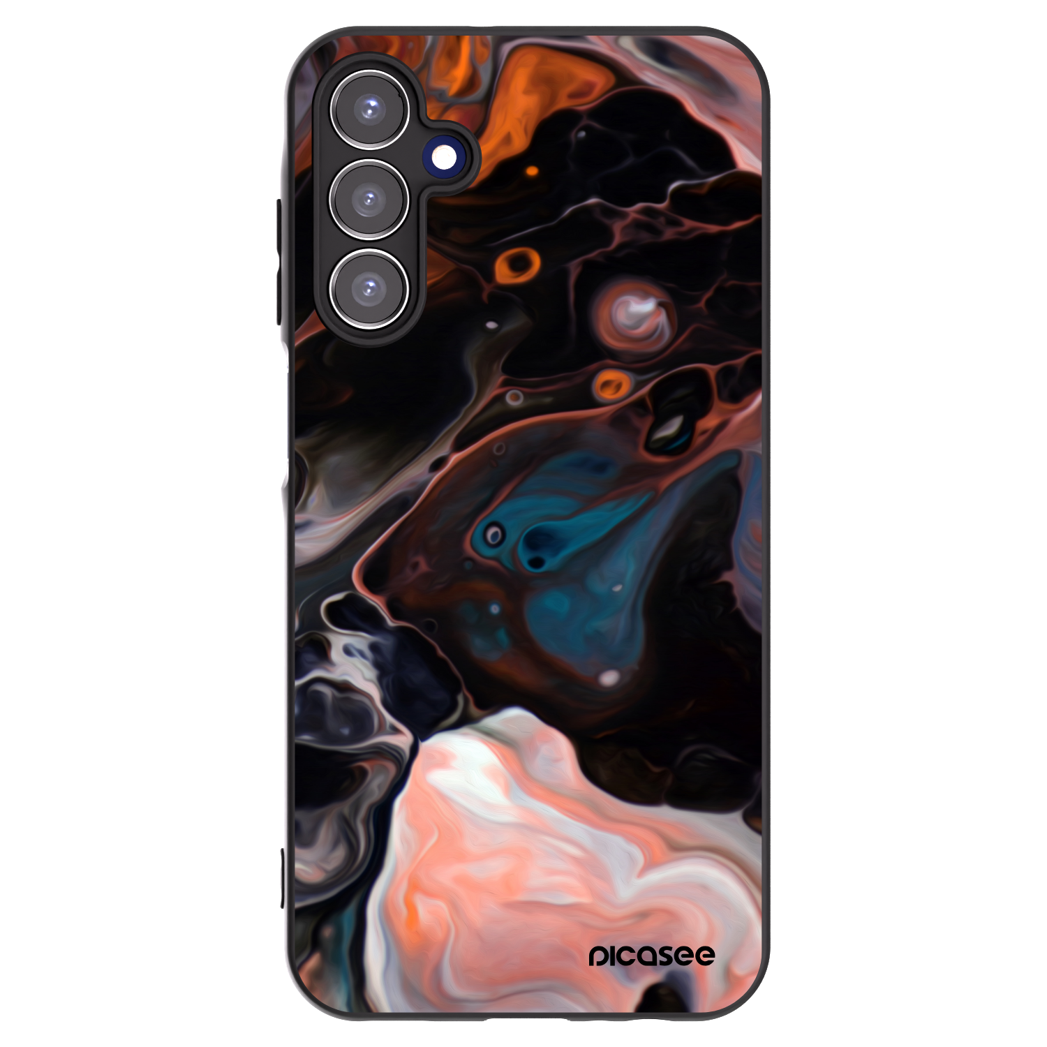 Picasee silikonový černý obal pro Samsung Galaxy A15 A155F 4G - Cream