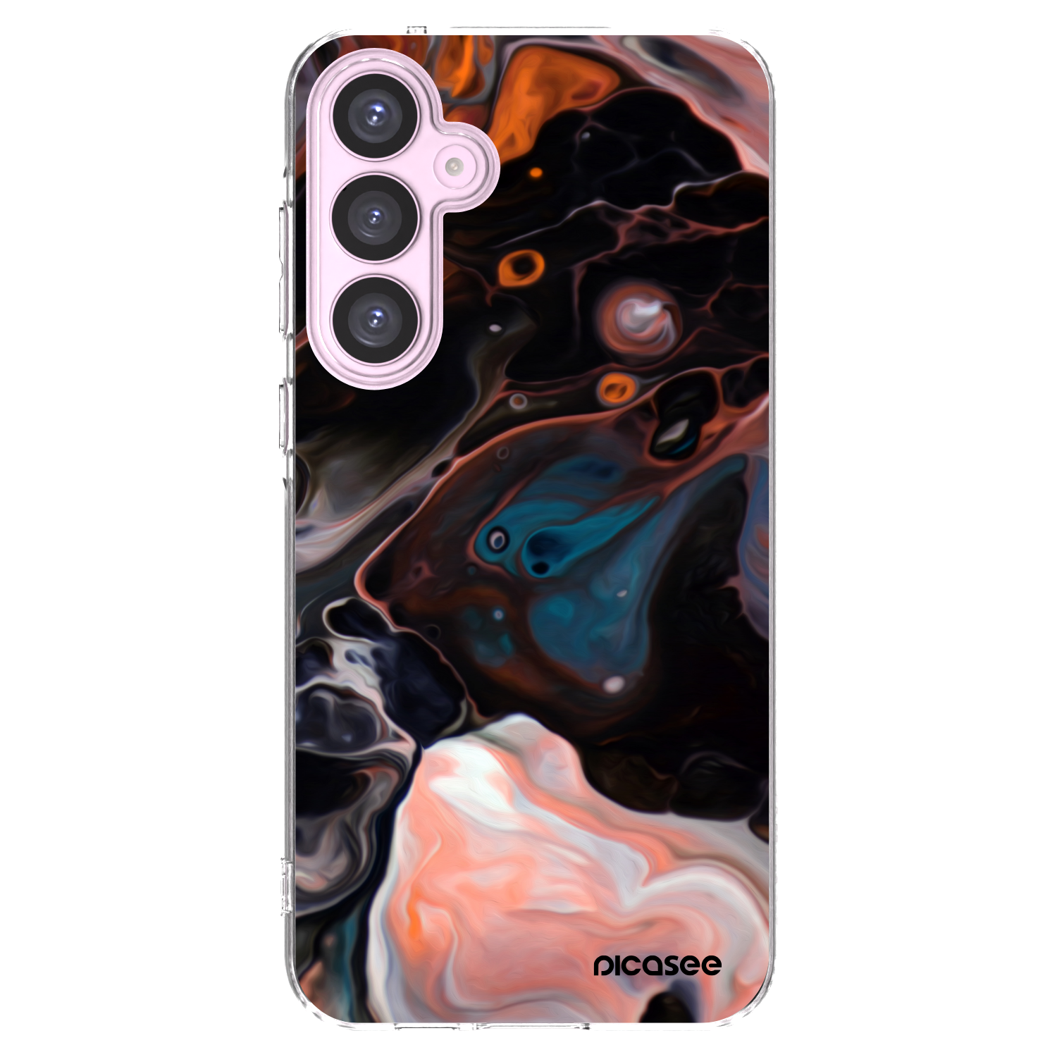 Picasee silikonový průhledný obal pro Samsung Galaxy A55 5G A556B - Cream