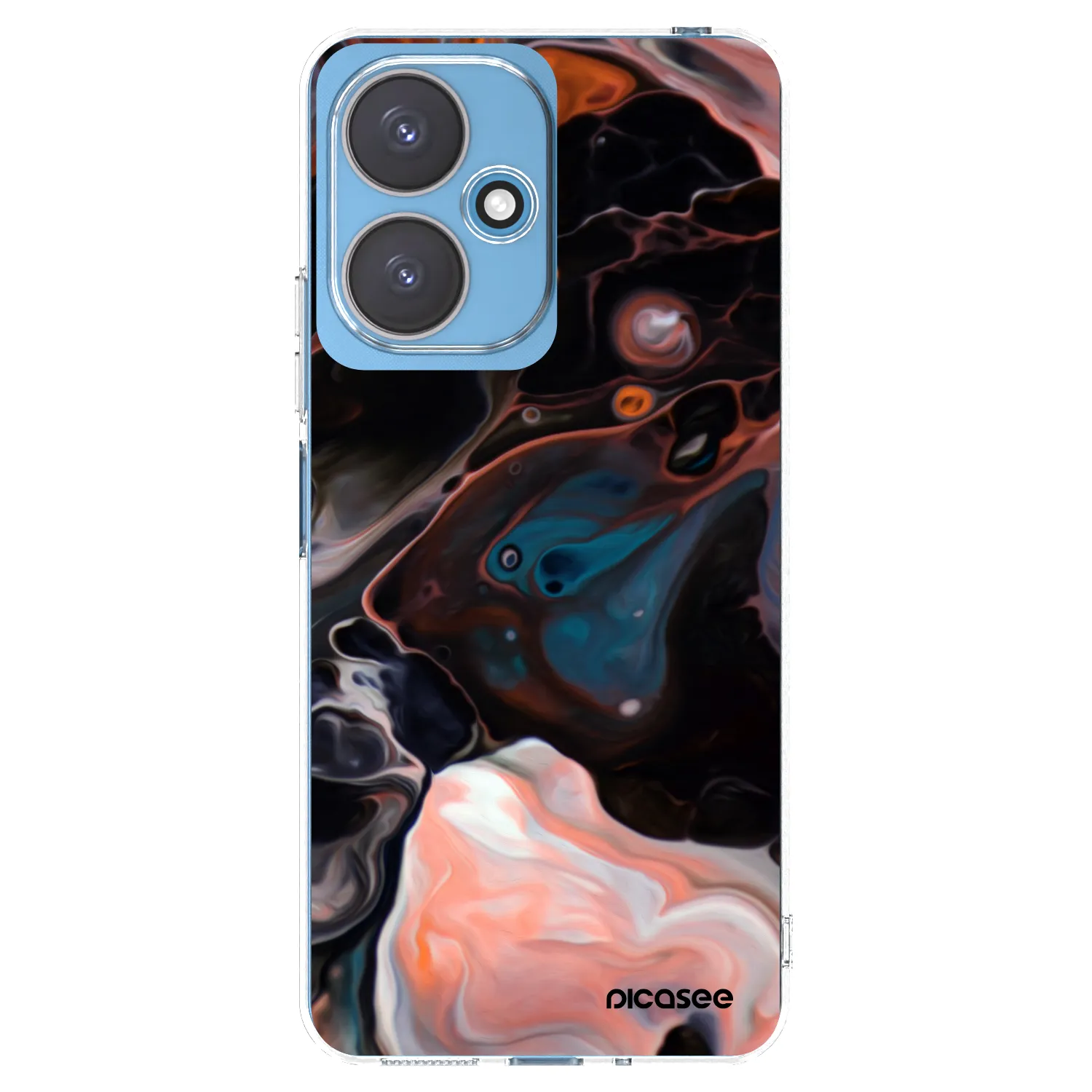 Picasee silikonový průhledný obal pro Xiaomi Redmi 13C 5G - Cream