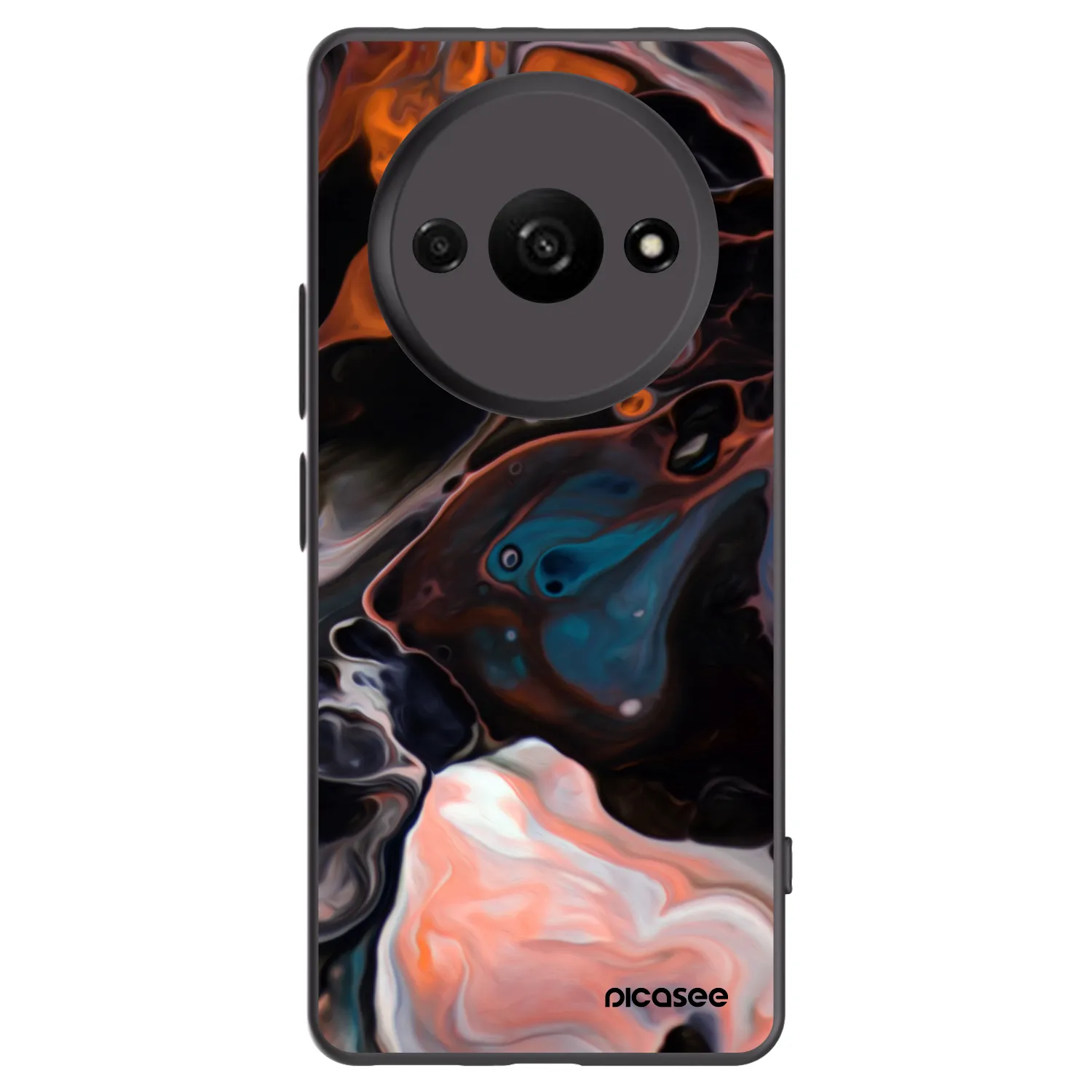 Picasee silikonový černý obal pro Xiaomi Redmi A3 - Cream