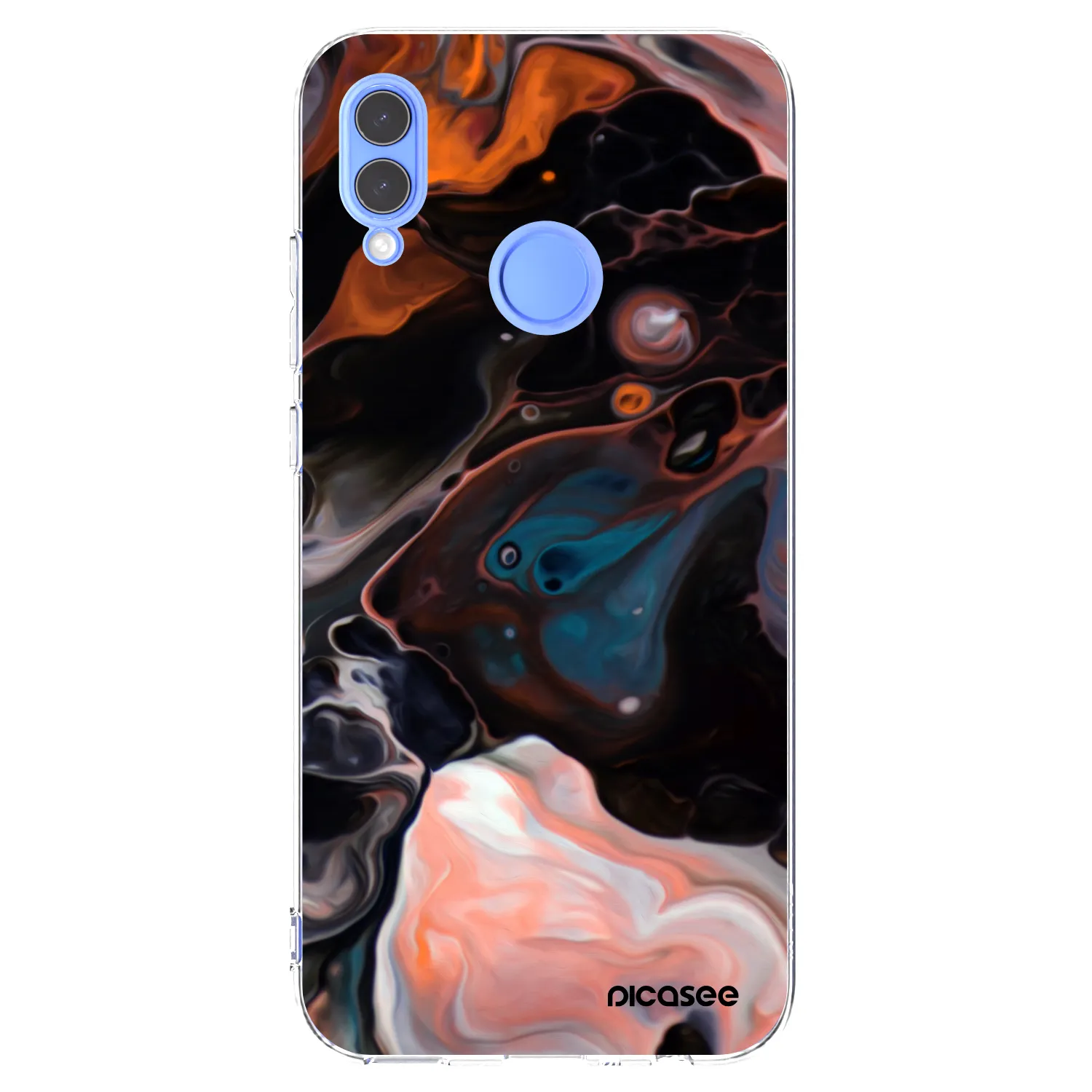 Picasee silikonový průhledný obal pro Huawei P Smart 2019 - Cream