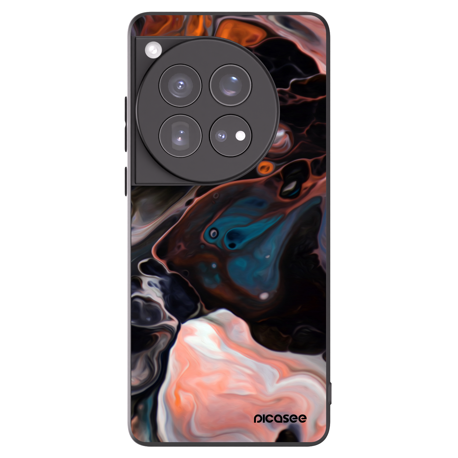 Picasee silikonový černý obal pro OnePlus 12 5G - Cream
