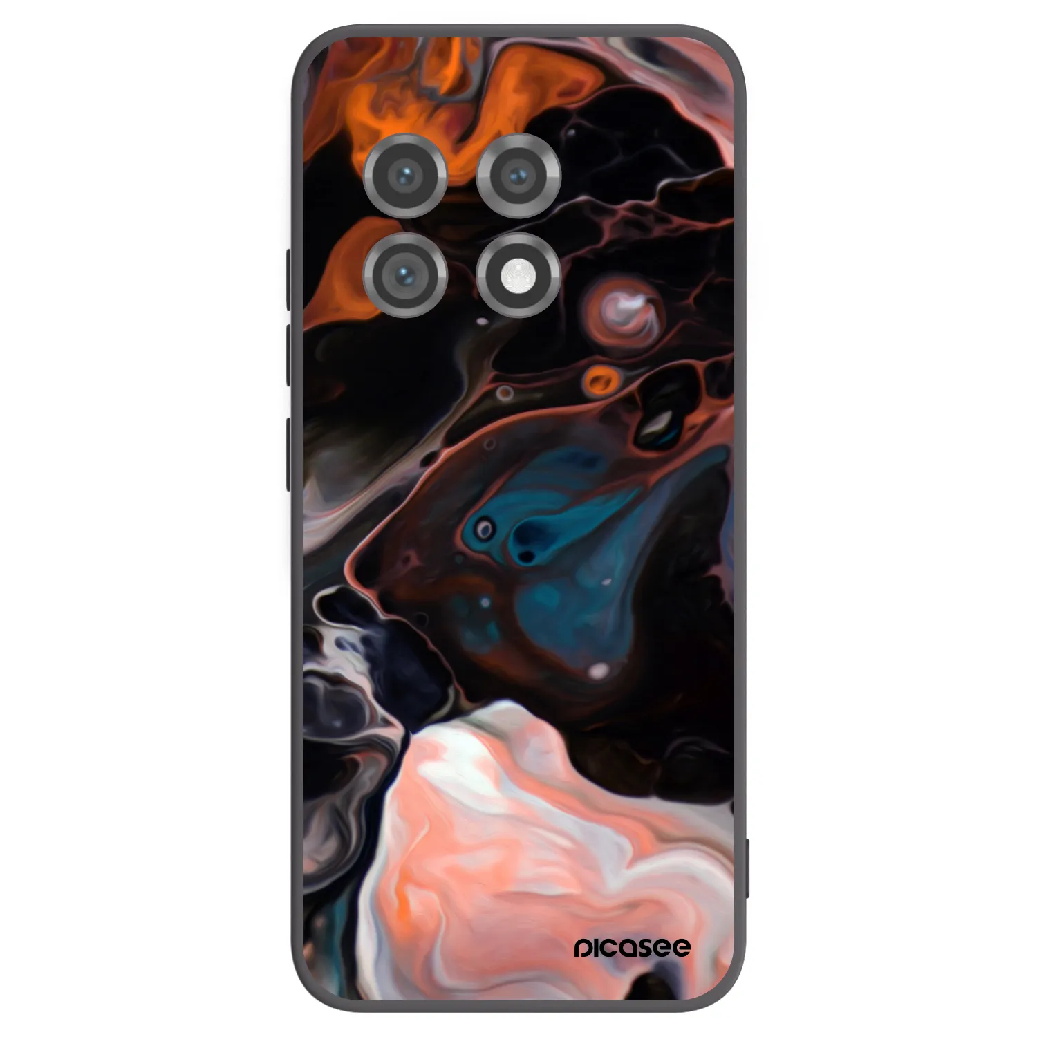 Picasee silikonový černý obal pro OnePlus 11 5G - Cream