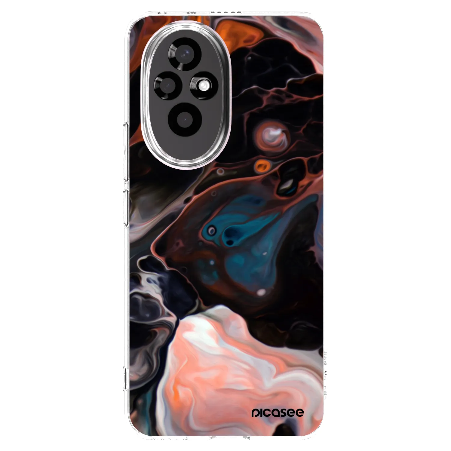 Picasee silikonový průhledný obal pro Honor 200 Pro 5G - Cream
