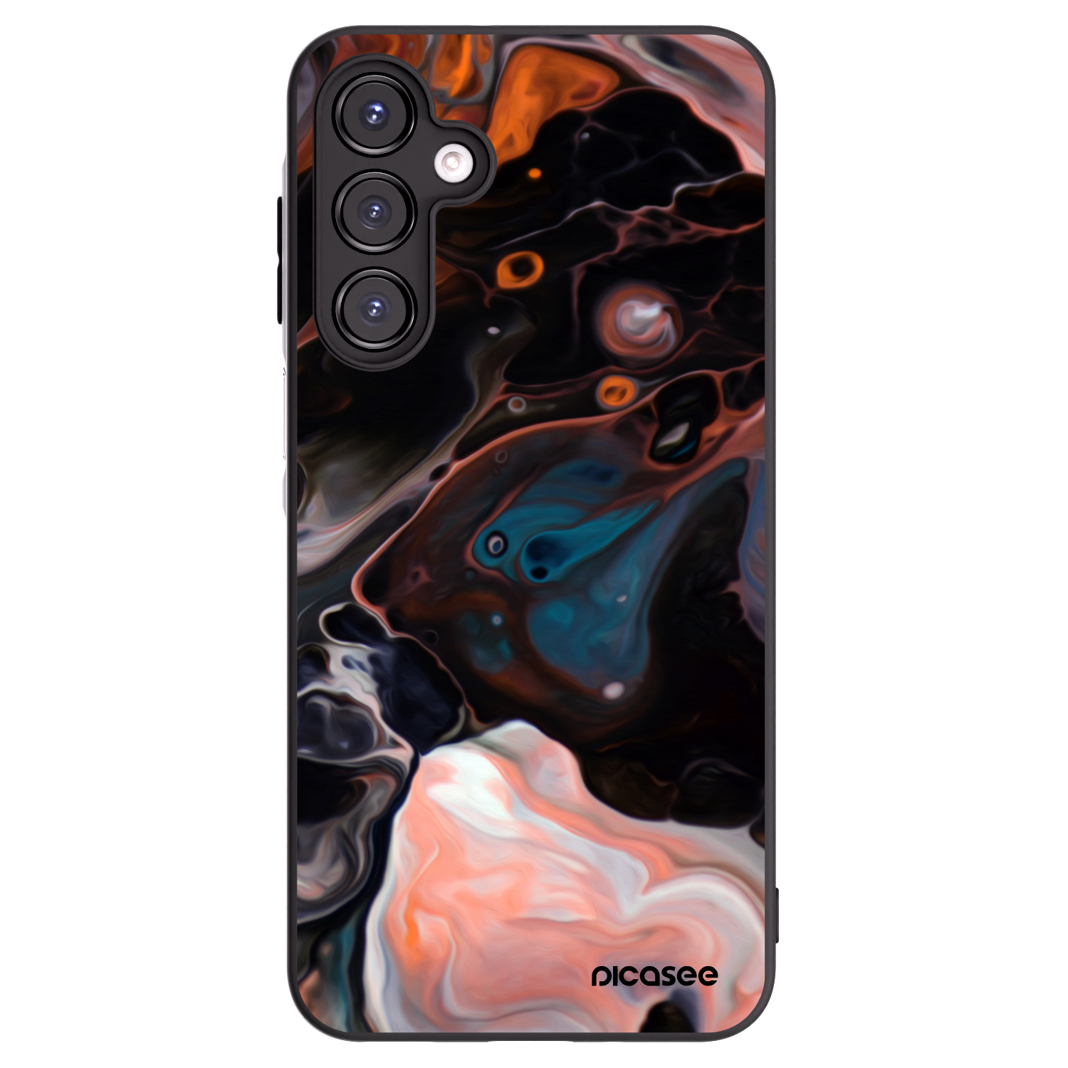 Picasee silikonový černý obal pro Samsung Galaxy A16 5G - Cream