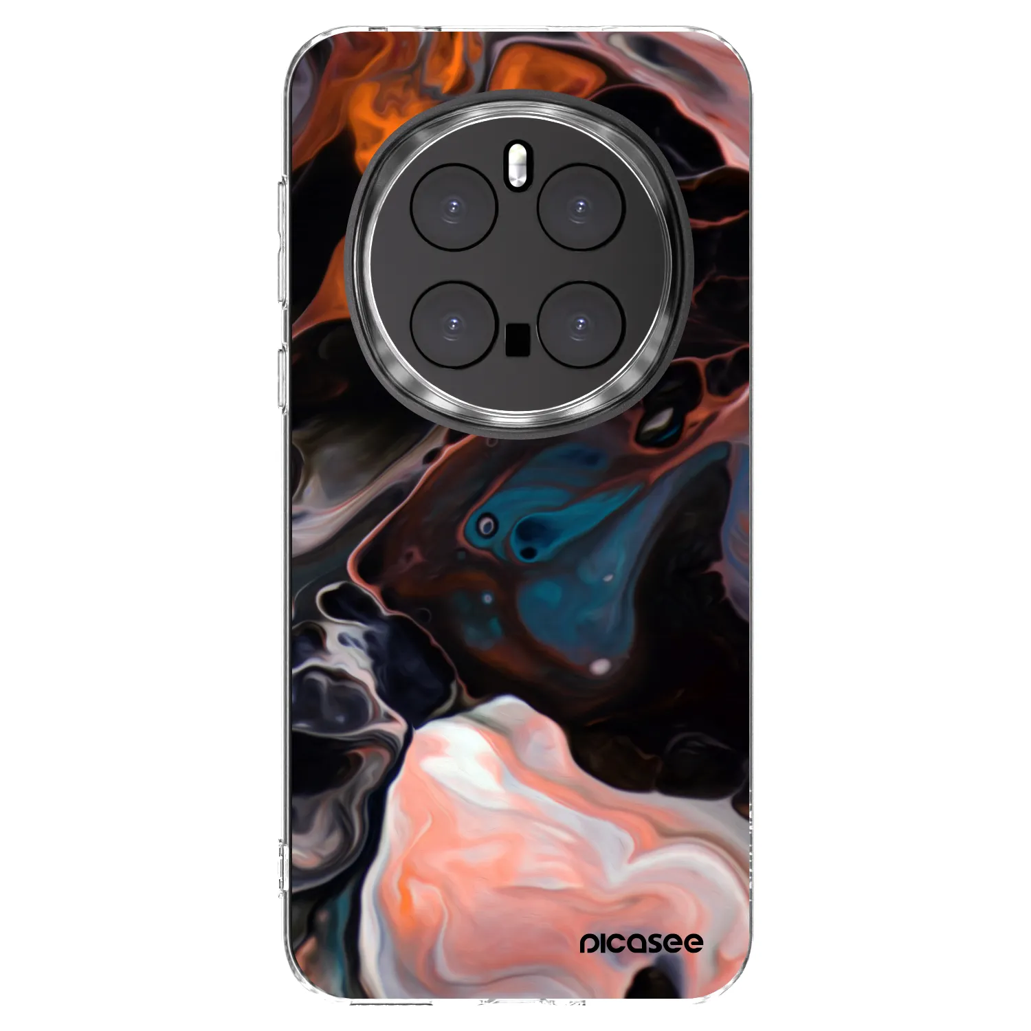 Picasee silikonový průhledný obal pro Honor Magic7 Pro 5G - Cream