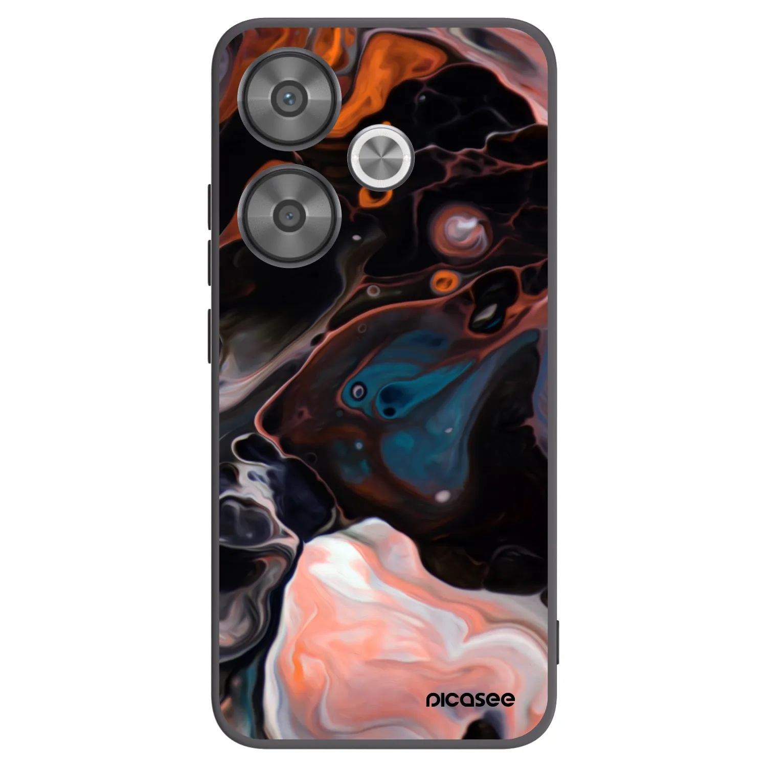 Picasee silikonový černý obal pro Xiaomi Poco F6 - Cream