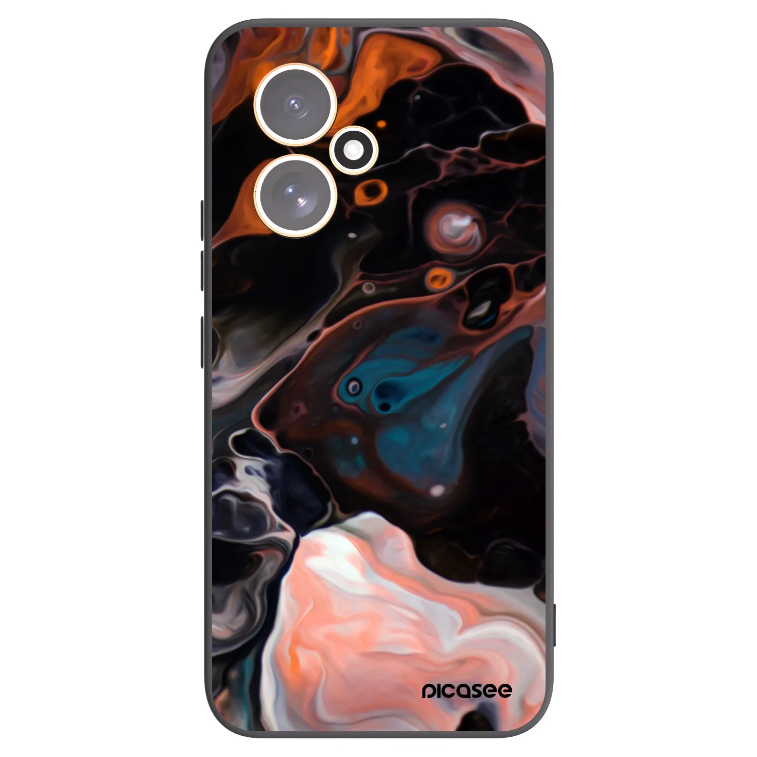 Picasee silikonový černý obal pro Honor 400 5G - Cream