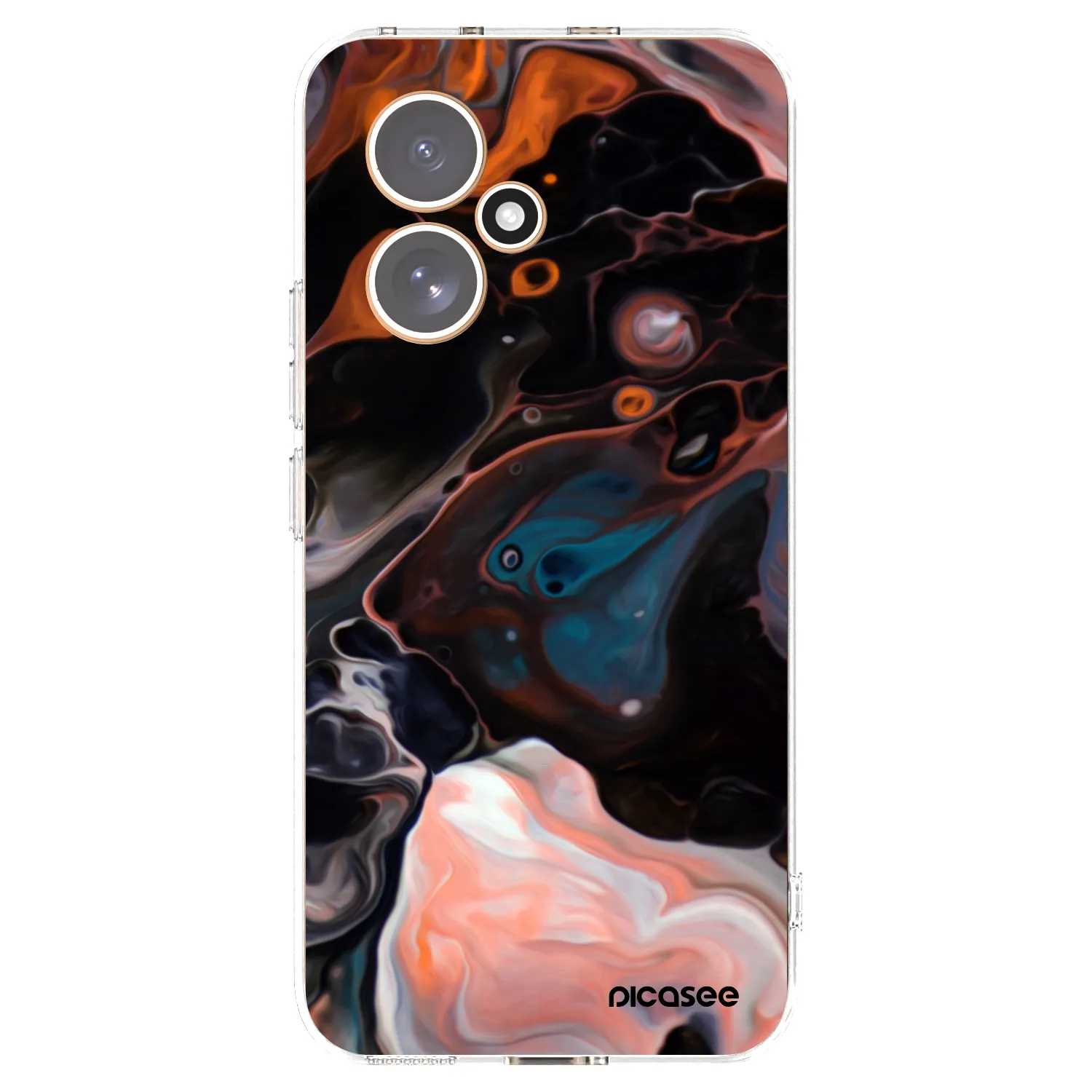 Picasee silikonový průhledný obal pro Honor 400 5G - Cream