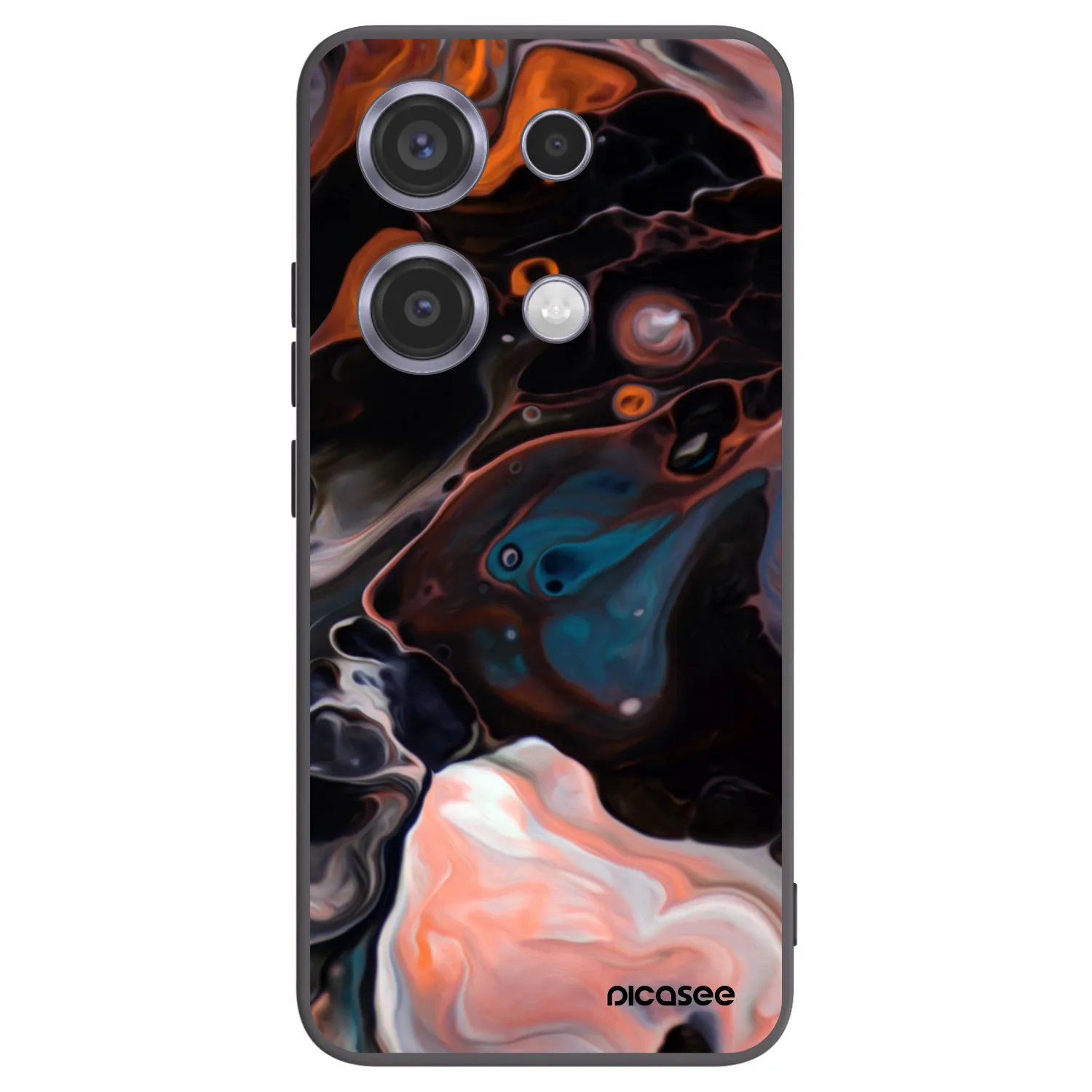 Picasee silikonový černý obal pro Xiaomi Redmi Note 14S - Cream