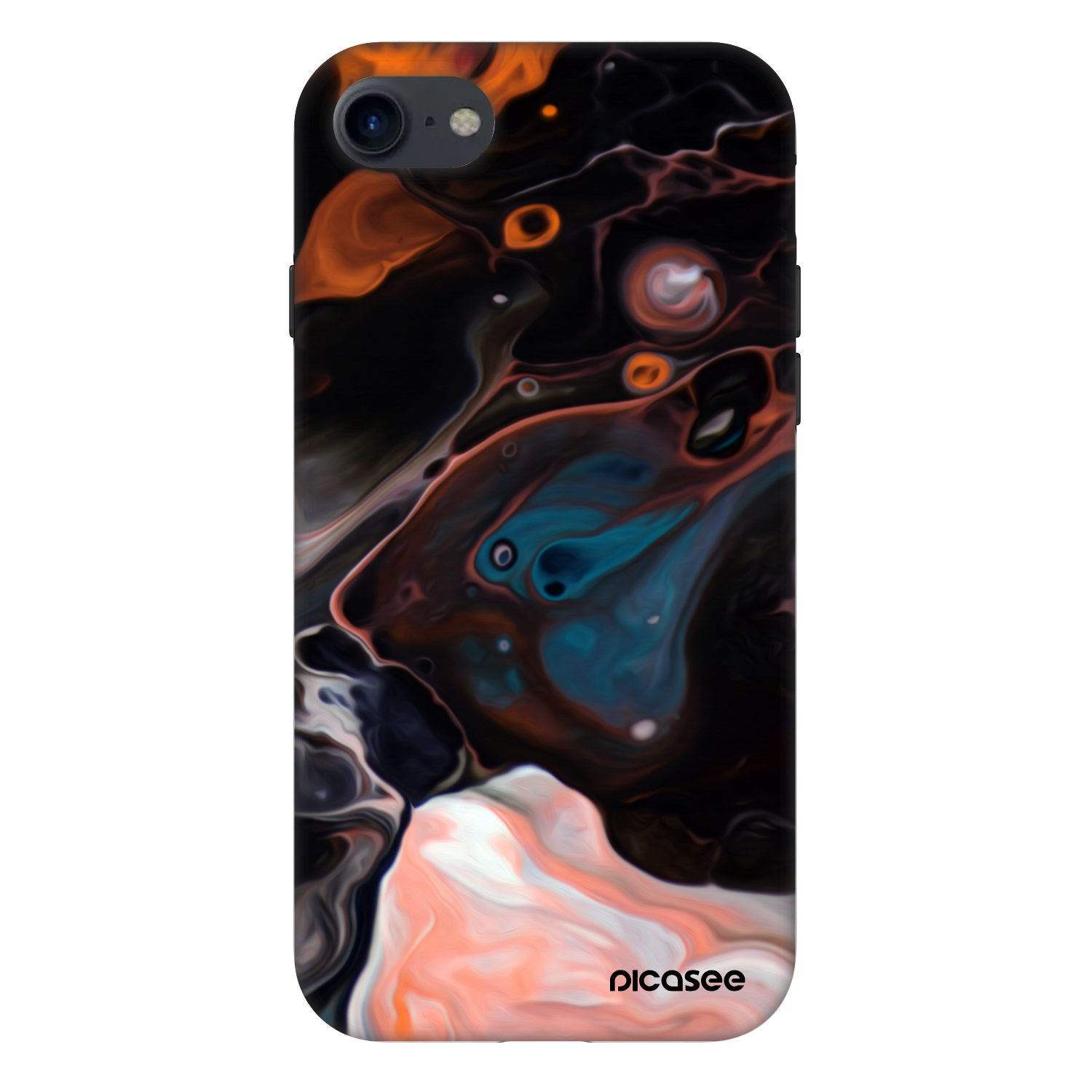 Picasee Fashion Case pro Apple iPhone SE 2020 - Cream