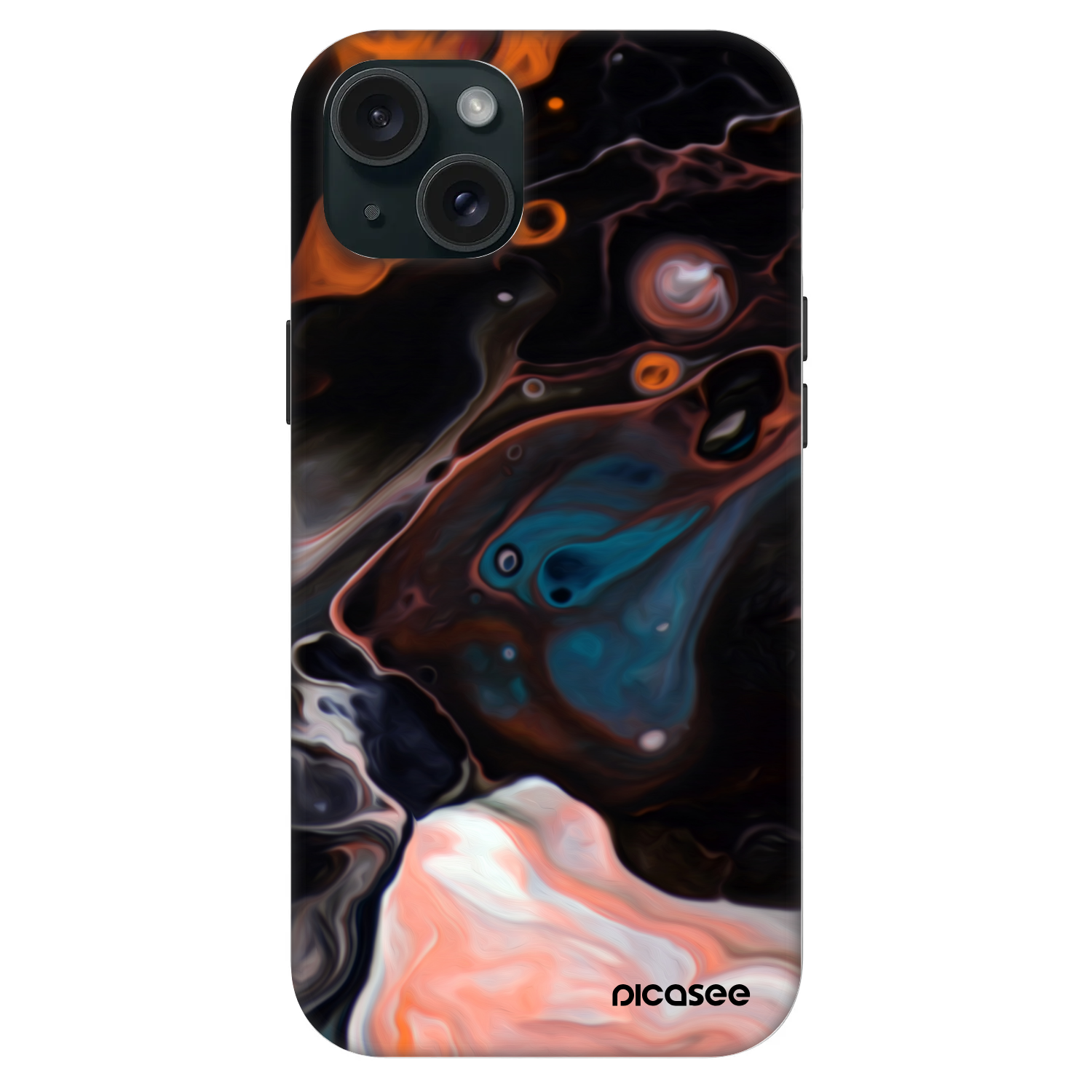 Picasee Fashion Case MagSafe Apple iPhone 15 Plus - Cream