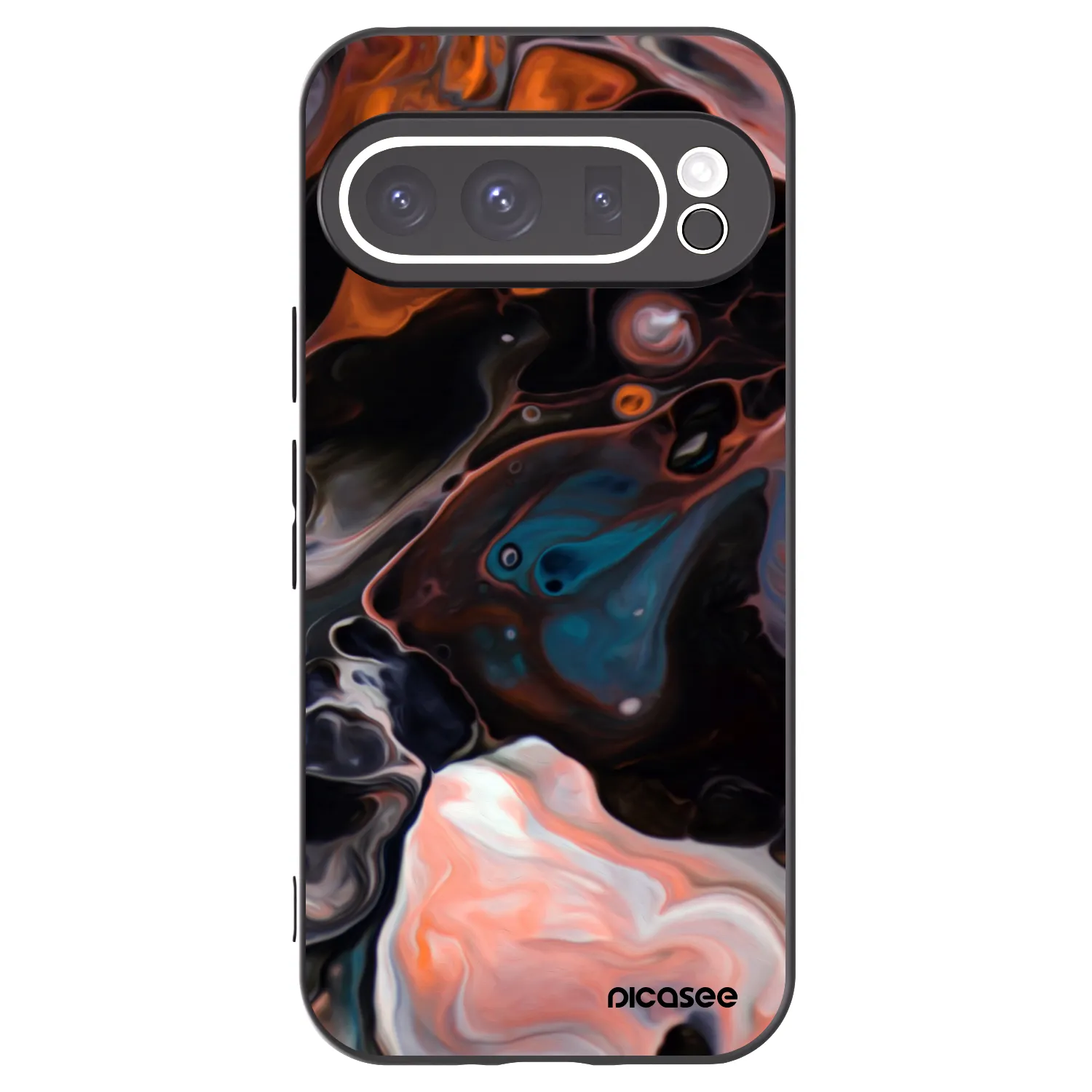 Picasee silikonový černý obal pro Google Pixel 9 Pro XL - Cream